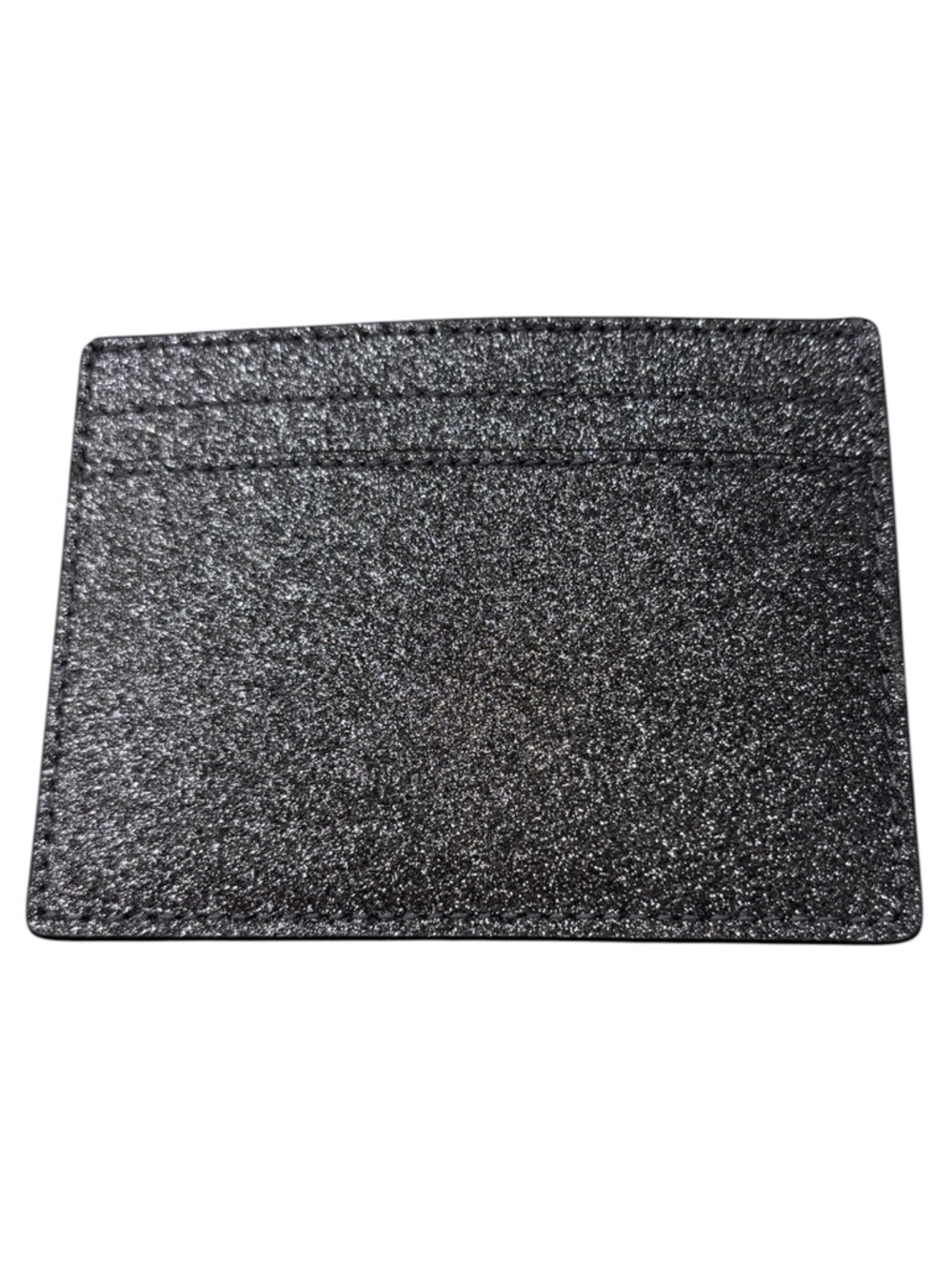 kate spade Kenzie slim silver glitter card holder NWT in box - Picture 3 of 4